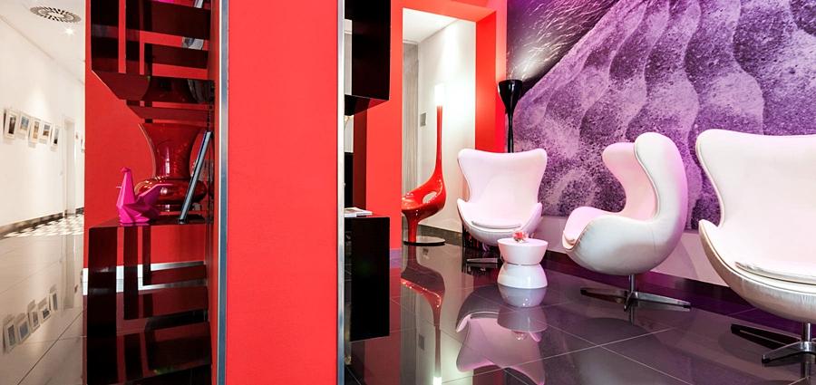 Hotel Bcn Design บาร์เซโลนา ภายนอก รูปภาพ Interior of a hotel in Paris