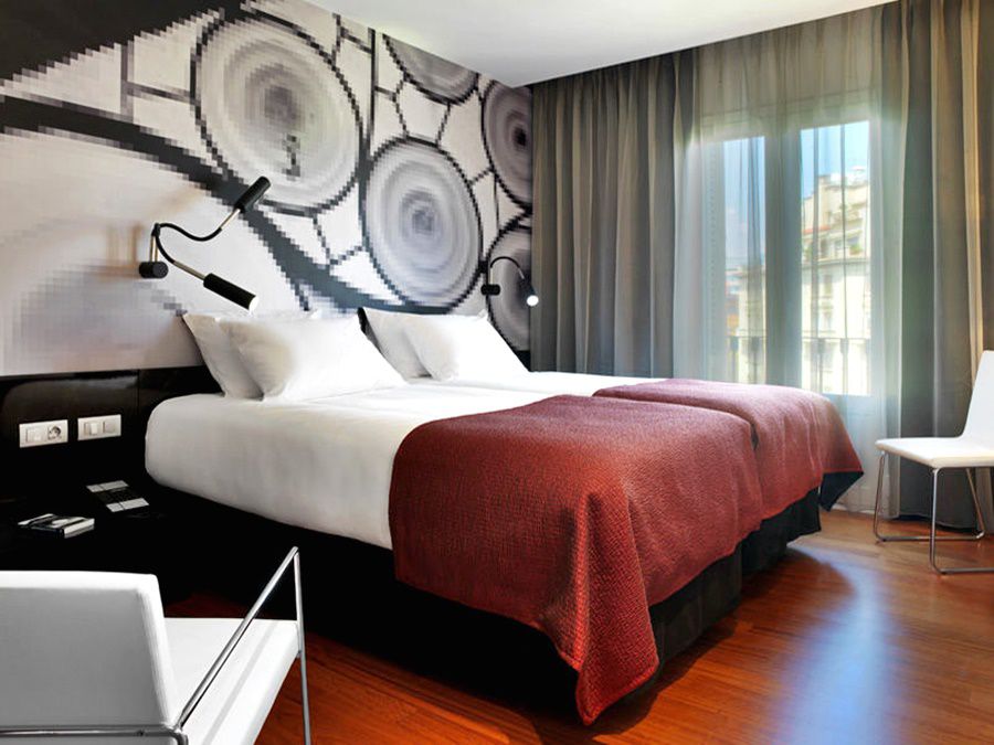 Hotel Bcn Design บาร์เซโลนา ภายนอก รูปภาพ Room at Hotel AC Málaga